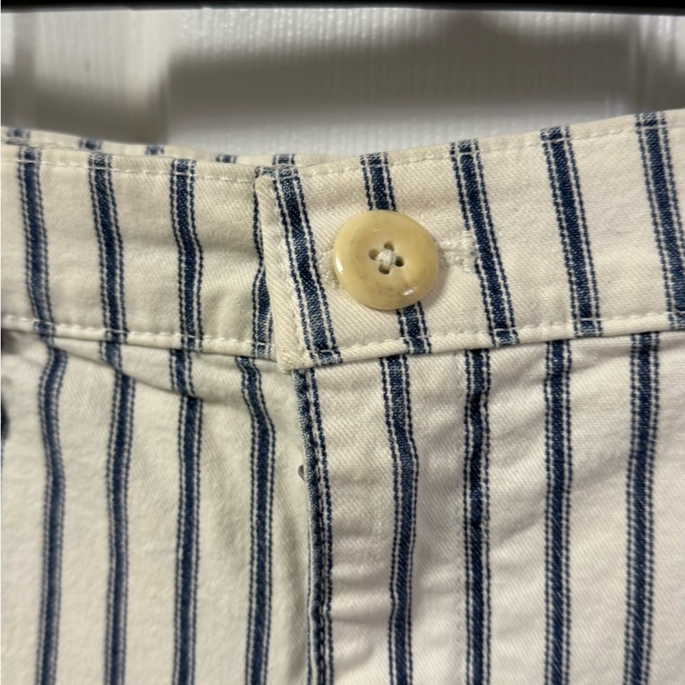 J. Crew "Slim Wide Leg" Striped Pants - Size 27 - Picture 4 of 14